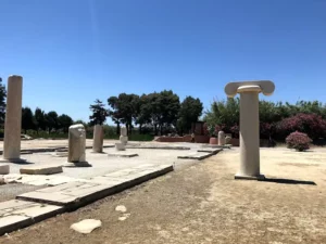 Archaeological Site of Yria Naxos from Naxos Island