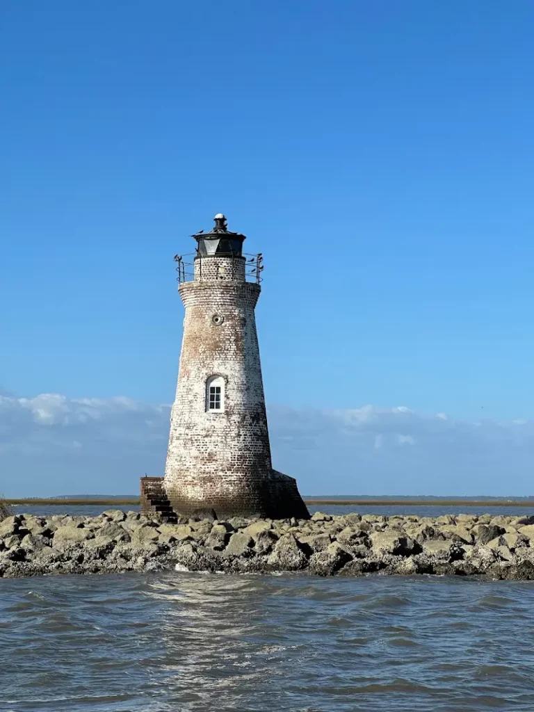Cockspur Island Lighthouse from Wilmington Island