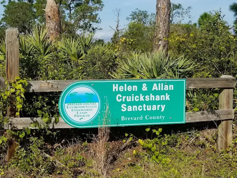 Helen & Allan Cruickshank Sanctuary from Merritt Island