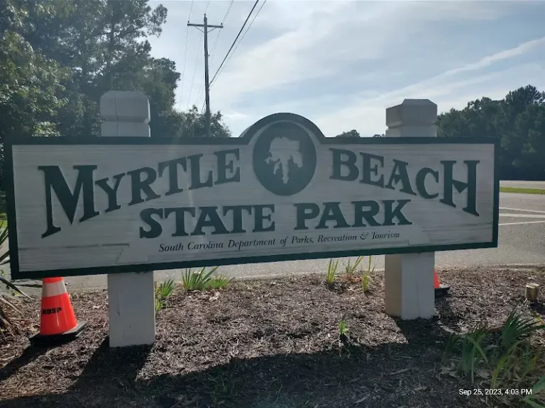 Myrtle Beach State Park Office from Myrtle Beach