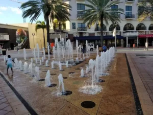 Nancy M. Graham Centennial Square from Palm Beach