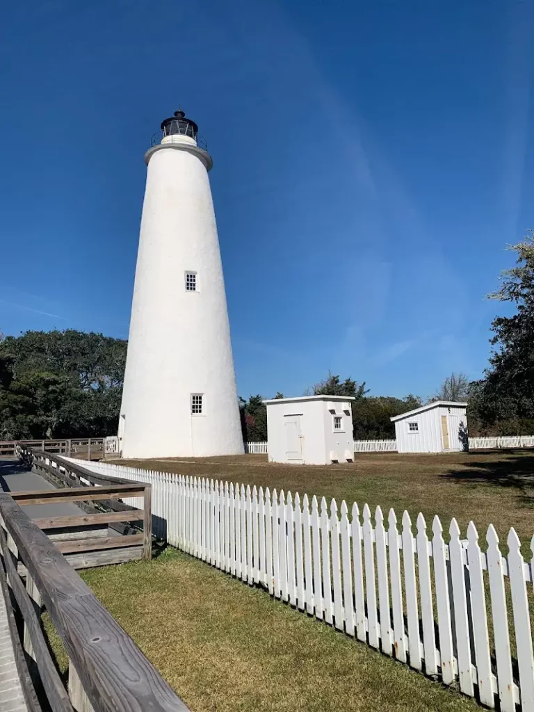 Ocracoke Lighthouse from Ocracoke