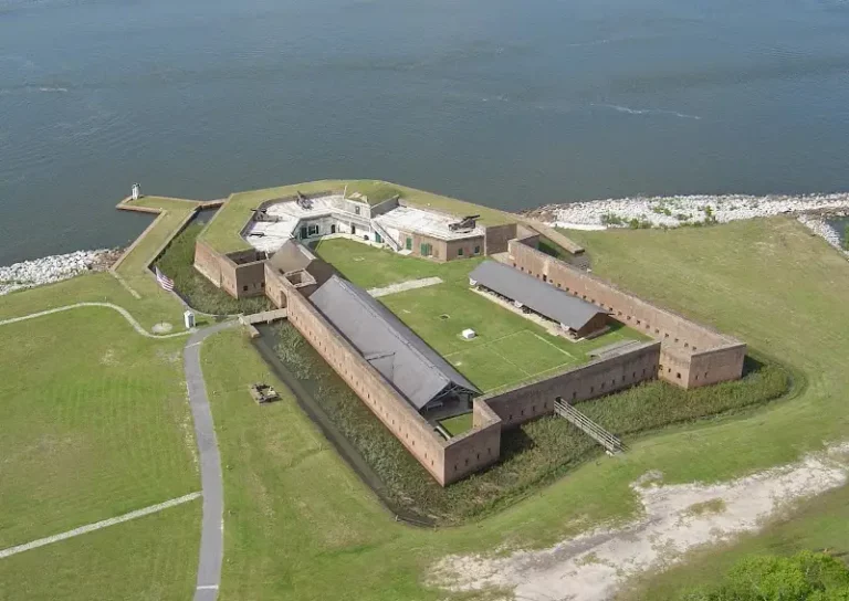 Old Fort Jackson from Wilmington Island