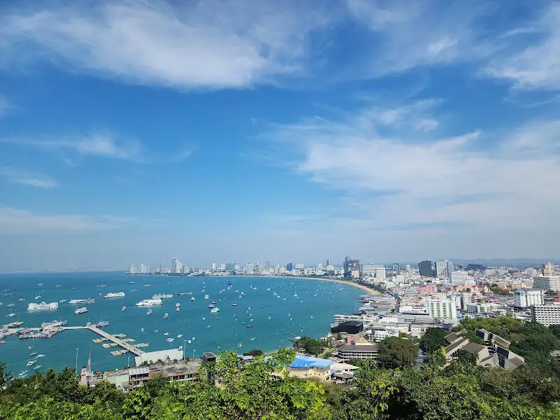 Phra Tamnak Mountain Viewpoint from Pattaya