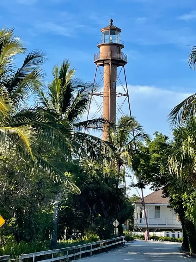 Sanibel Lighthouse from Shell Island