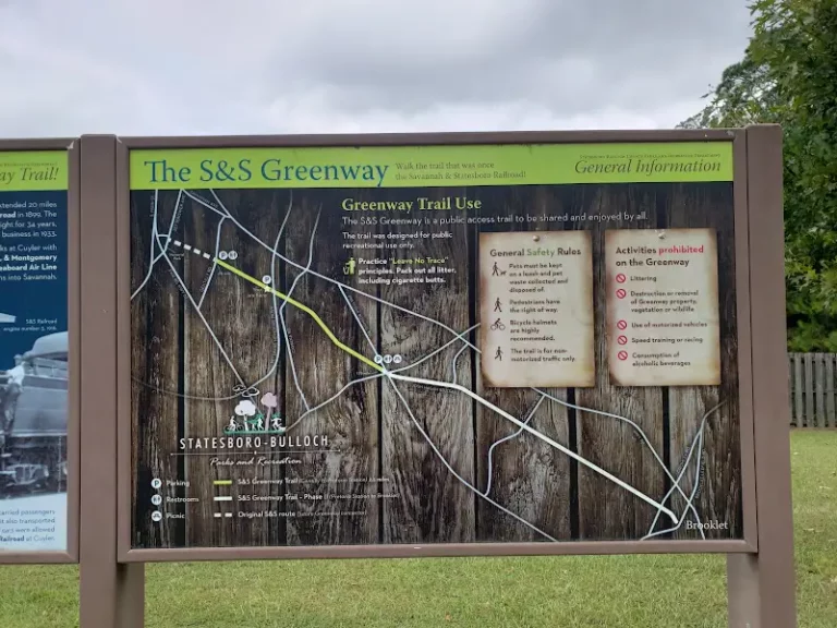 The S&S Greenway from Statesboro