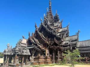 View Point of the Sanctuary of Truth from Pattaya
