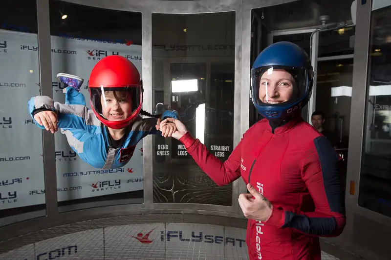 iFLY Indoor Skydiving - Seattle from Seatac